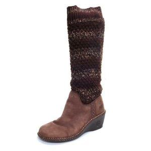 NWOB ugg cresthaven womens knitted boots sz 10
